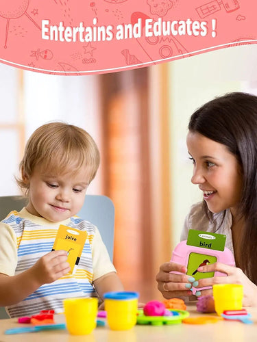 Talking flash cards Preschool learning toy